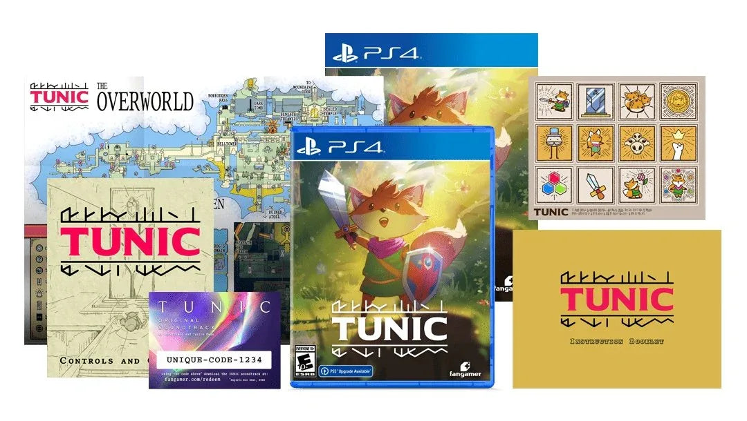 TUNIC PS4 ESPECIAL EDITION easy games