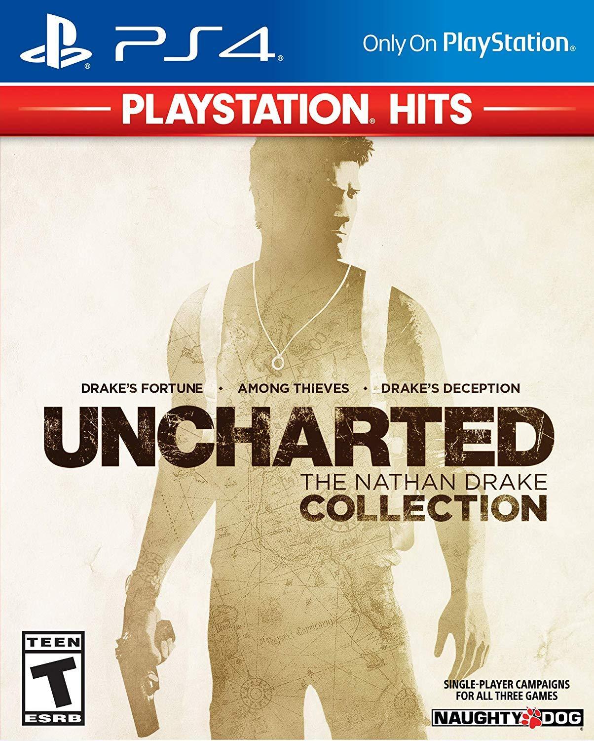 UNCHARTED: NATHAN COLLECTION PS4 HITS Easy Video Game