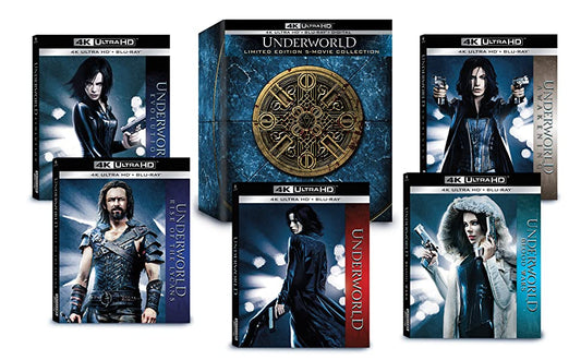 UNDERWORLD 5 MOVIE COLLECTION 4K BLU-RAY