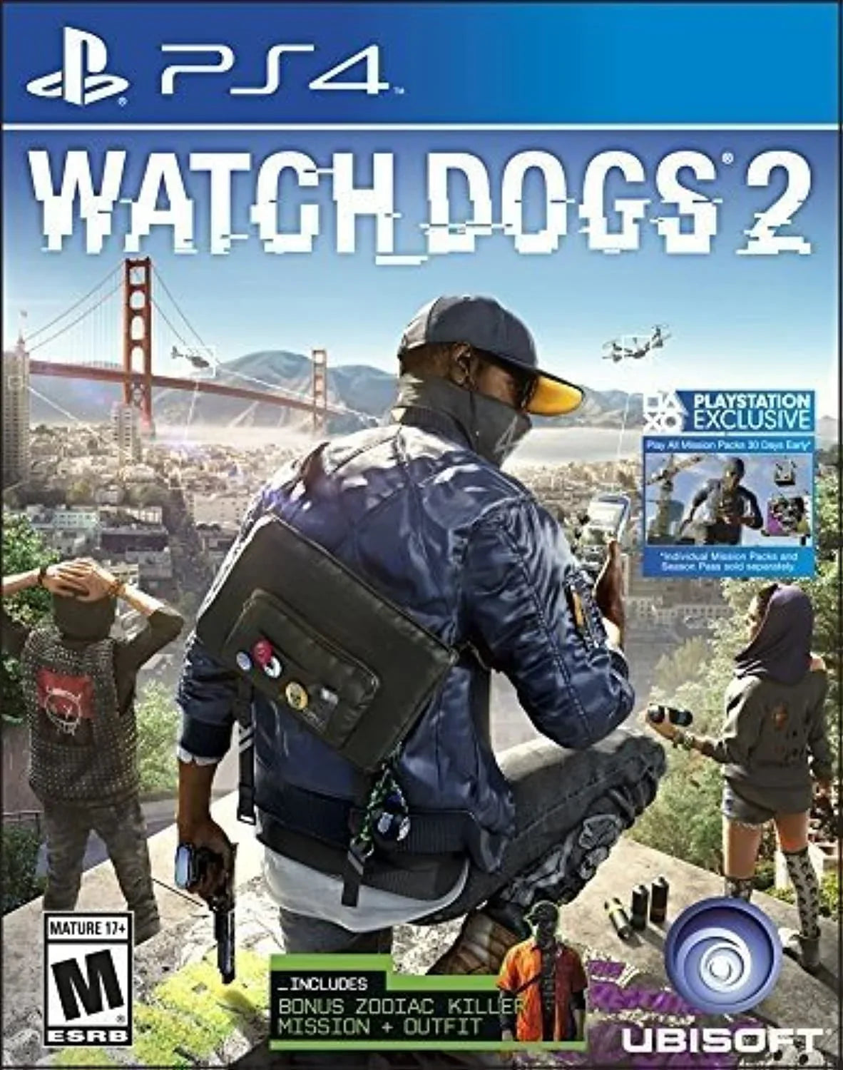 WATCHDOGS 2 PS4 easy video game