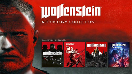WOLFENSTEIN THE COLLECTION PS4 easy video game