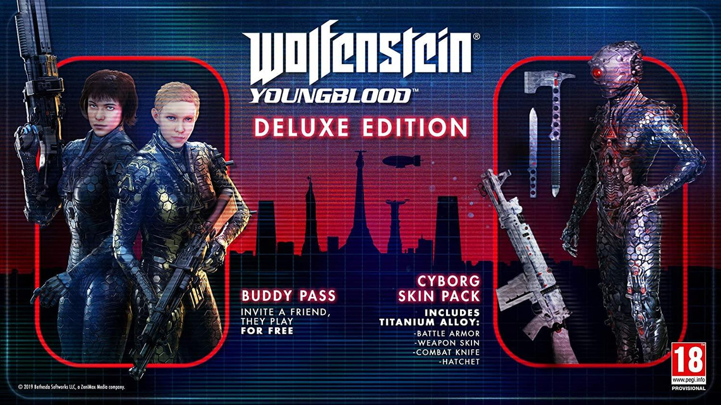 WOLFENSTEIN YOUNGBLOOD DELUXE easy video game