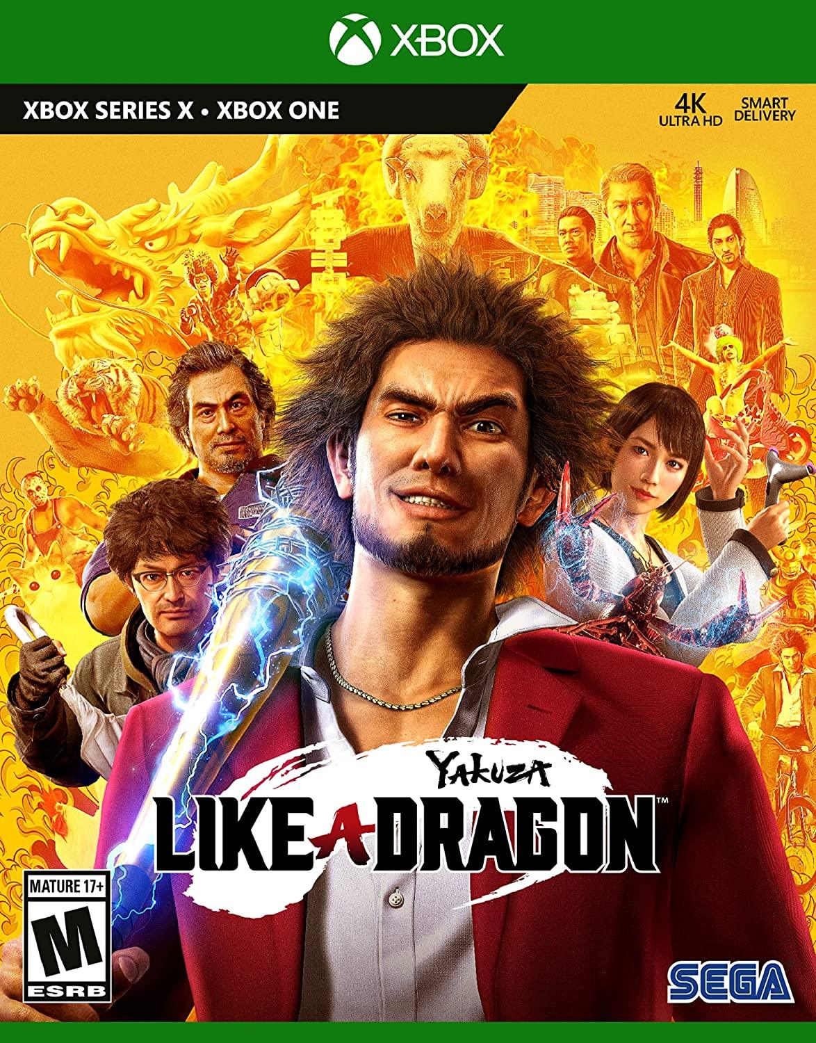 YAKUZA: LIKE A DRAGON + STEELBOOK XBOX easy games