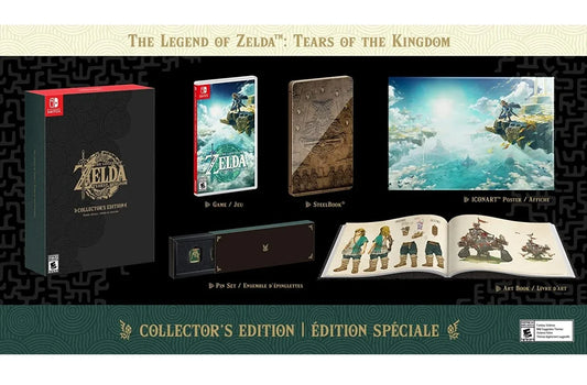 THE LEGEND OF ZELDA TEARS OF KINGDOM COLLECTORS EDITION easy video game