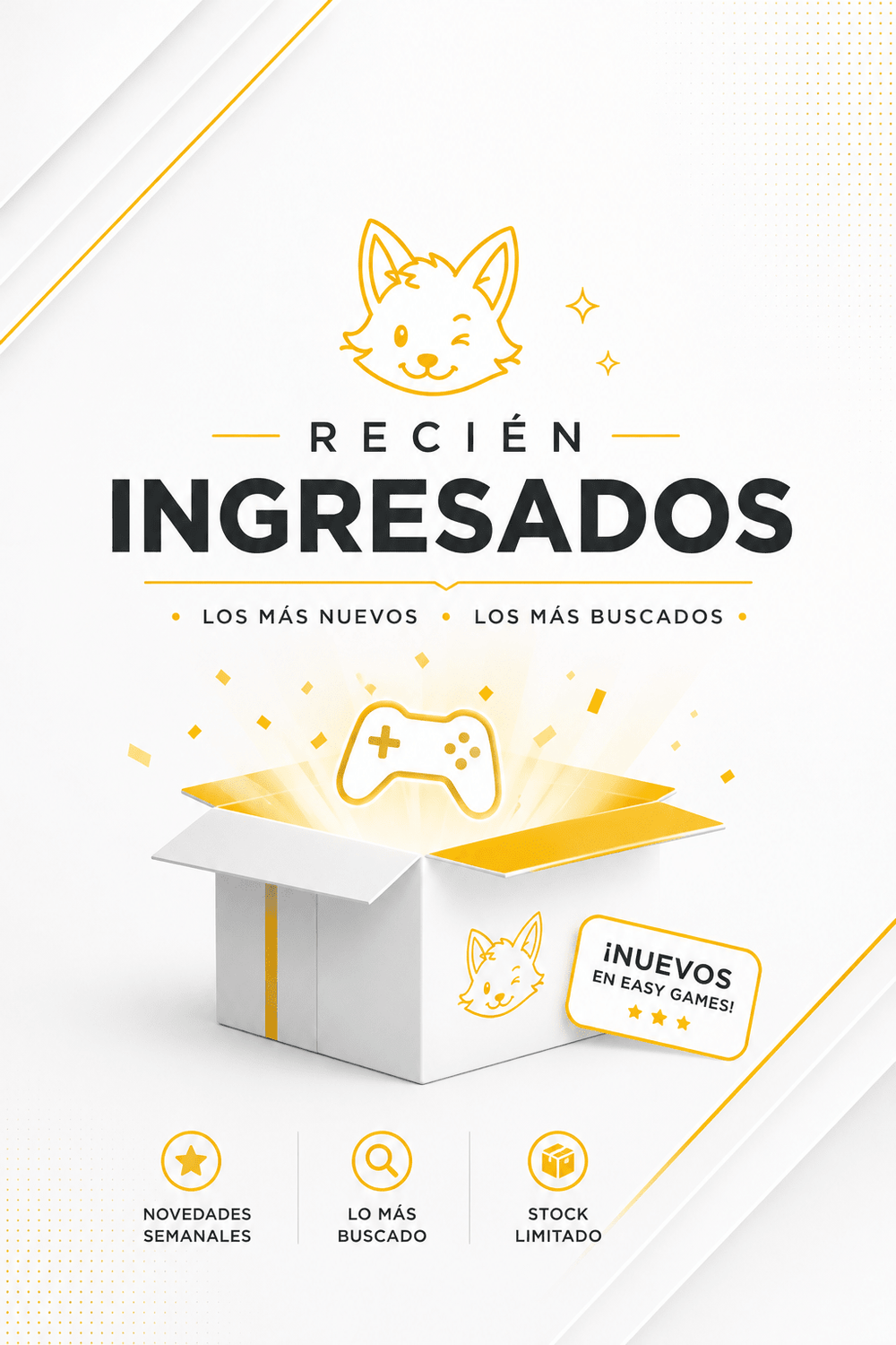 Productos Recientes - EASY GAMES