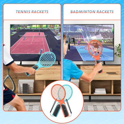 12-in-1 Switch Sports Accessories Bundle for Switch 1/2/OLED CODOGOY