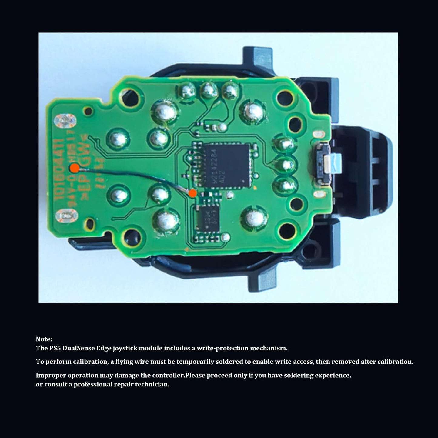 GuliKit 720° Adjustable Tension TMR Magnetic Joystick Replacement Kit, for PS5 DualSense/DualSense Edge