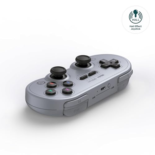 8BitDo SN30 Pro Bluetooth Controller, Hall Effect Joystick Update, Compatible with Switch - EASY GAMES