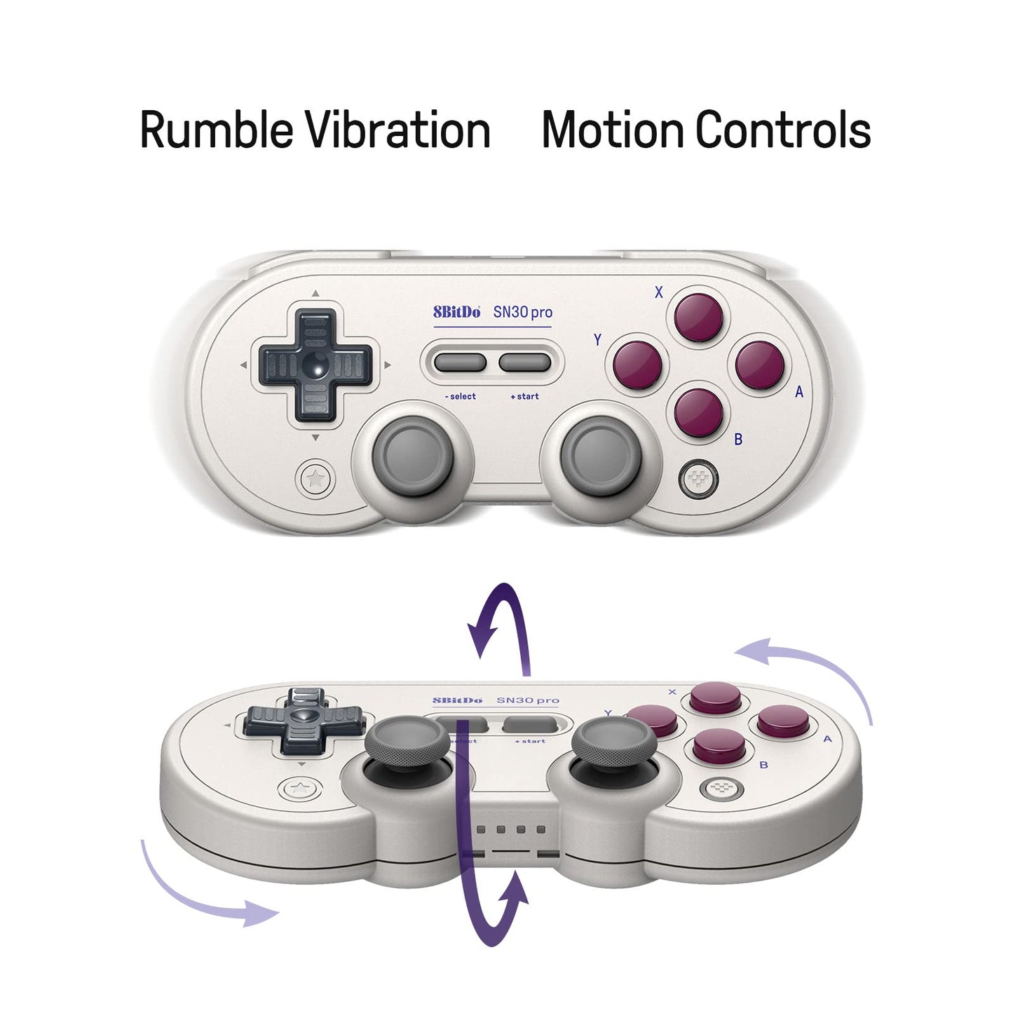8Bitdo Sn30 Pro Wireless Bluetooth Controller, for Switch/Switch 2 8Bitdo