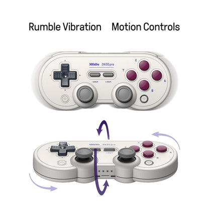8Bitdo Sn30 Pro Wireless Bluetooth Controller, for Switch/Switch 2 8Bitdo