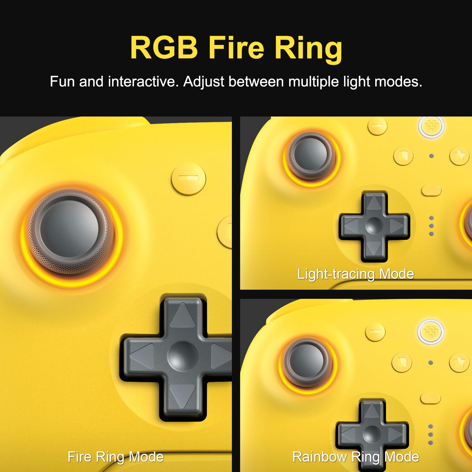 8BitDo Ultimate 2 Bluetooth Controller for Switch 1 y 2 AKNES