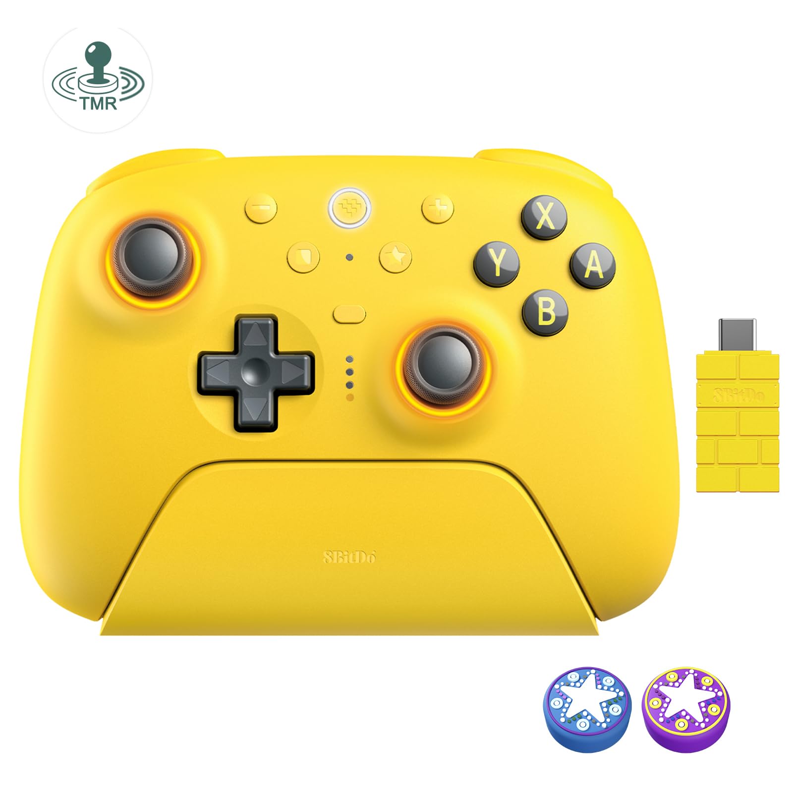 8BitDo Ultimate 2 Bluetooth Controller for Switch 1 y 2 AKNES