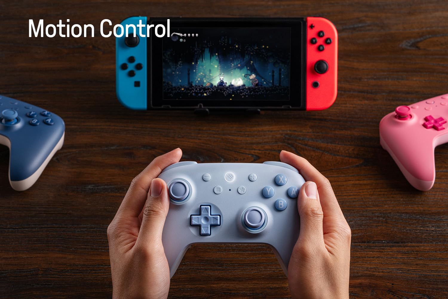 8Bitdo Ultimate 2C Hall Effect Joysticks Bluetooth Controller for Switch 1 y 2 8Bitdo