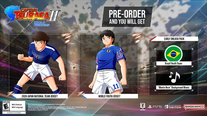 CAPTAIN TSUBASA II: WORLD FIGHTERS SWITCH