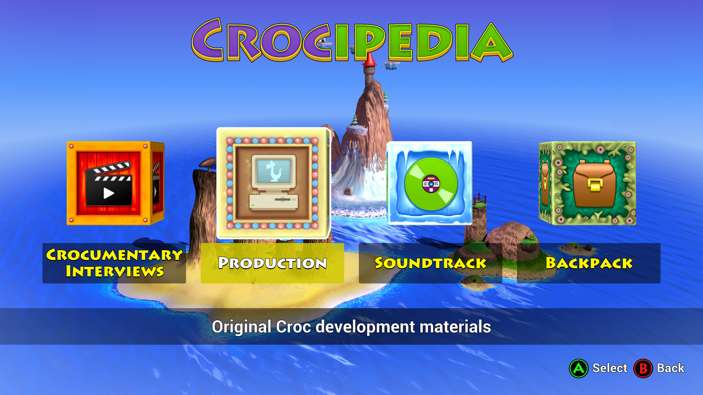 CROC LEGEND OF THE GOBBOS COLLECTOR'S🤩