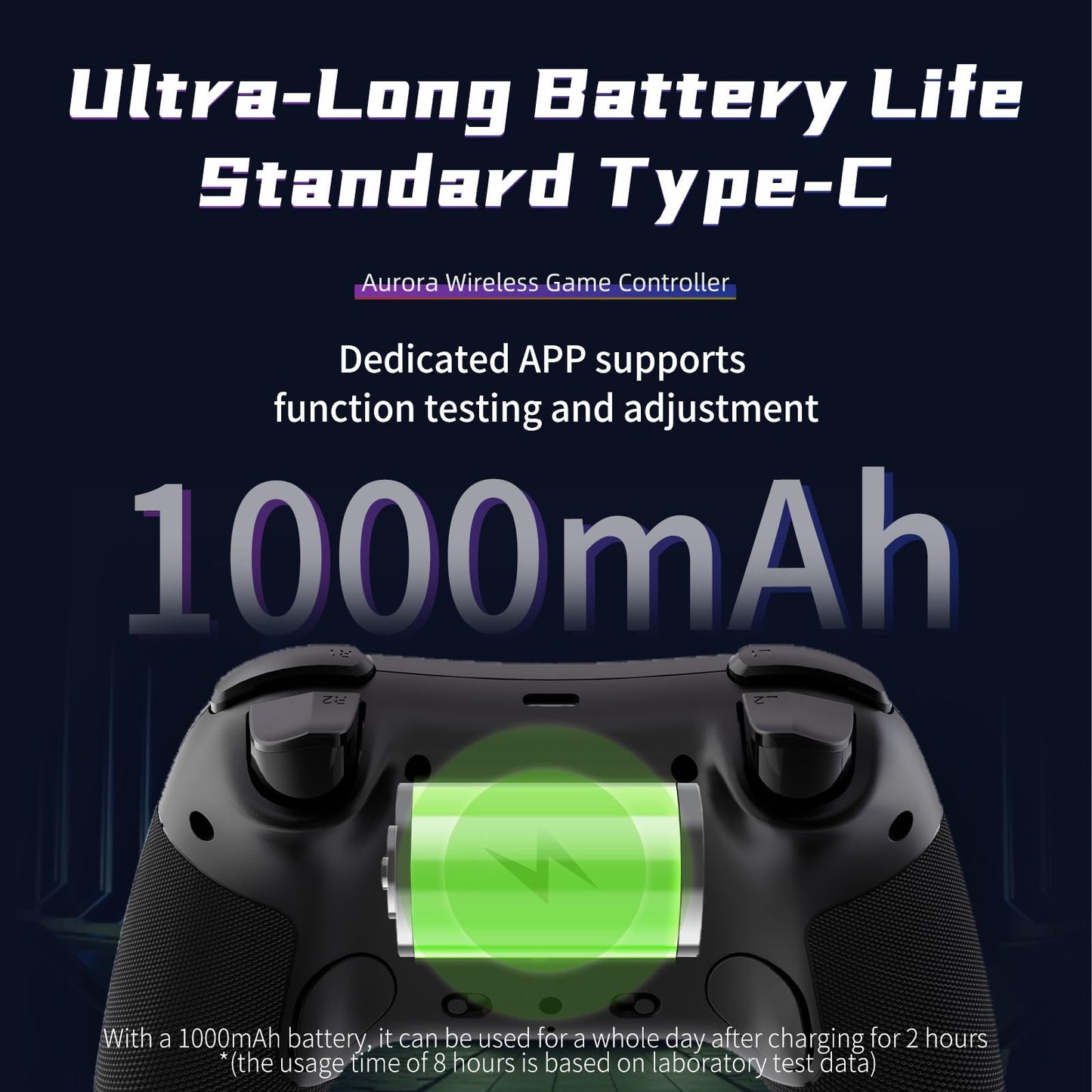AceGamer Aurora II Wireless Bluetooth Controller PC/Android/iOS/Switch 1 y 2 AceGamer