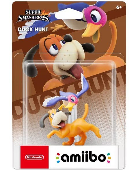 AMIIBO DUCK HUNT SUPER SMASH BROS
