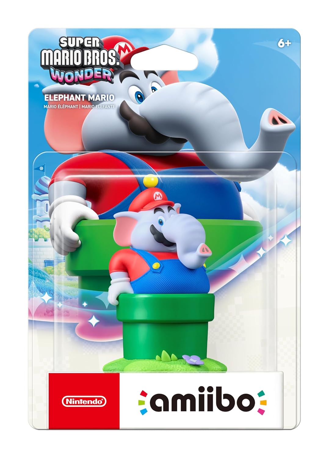 AMIIBO ELEPHANT MARIO SUPER MARIO WONDER EASY GAMES