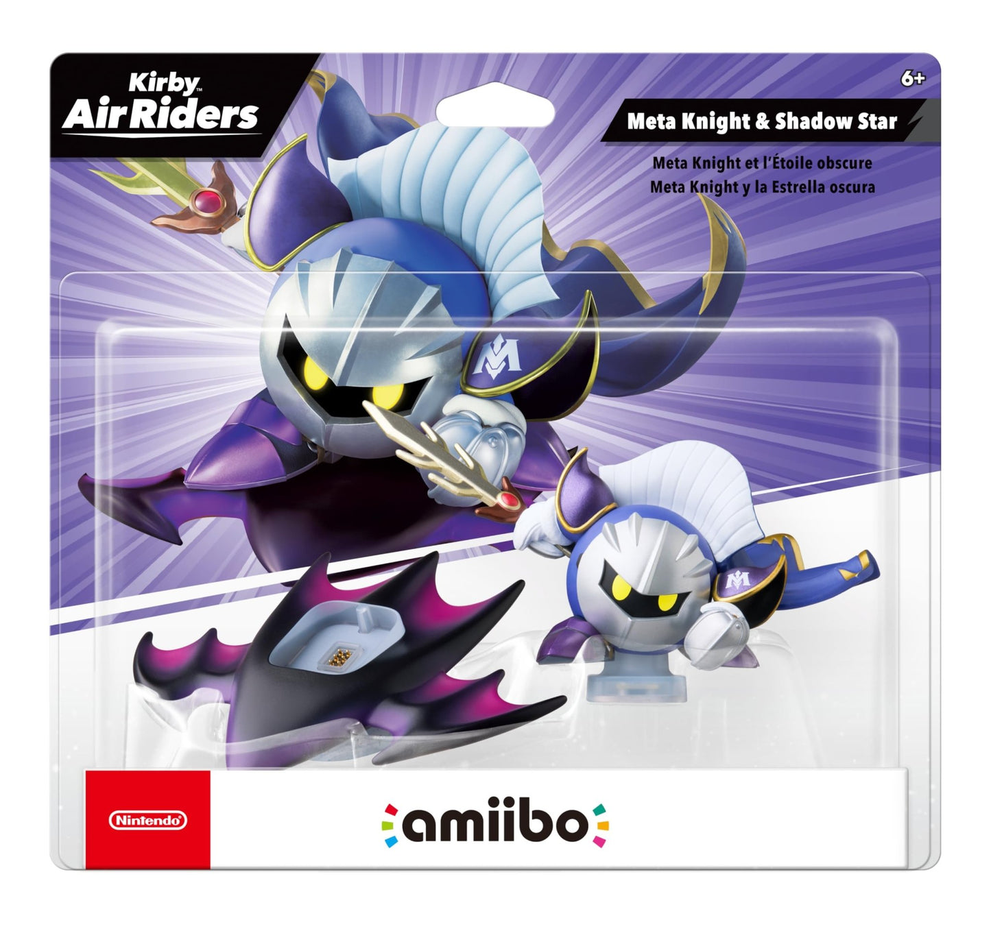 amiibo™ - Meta Knight & Shadow Star - Kirby™ Air Riders Series Nintendo