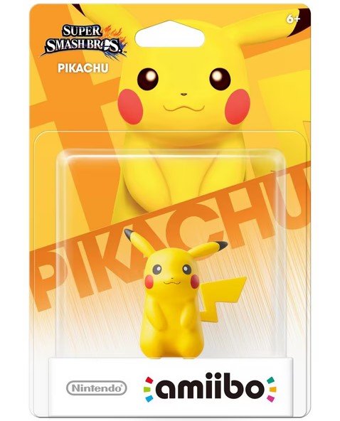AMIIBO PIKACHU SUPER SMASH BROS
