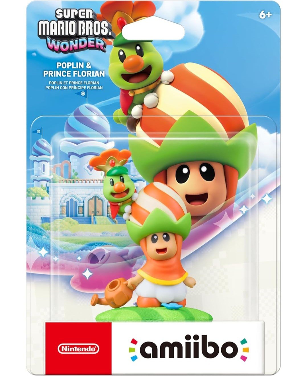 AMIIBO POPLIN Y PRINCE FLORIAN SUPER MARIO WONDER EASY GAMES