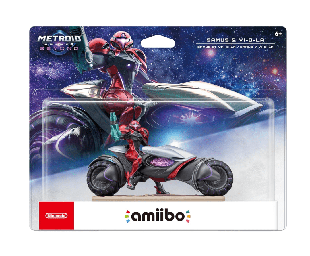 AMIIBO SAMUS & VI-O-LA METROID PRIME 4 BEYOND SERIES
