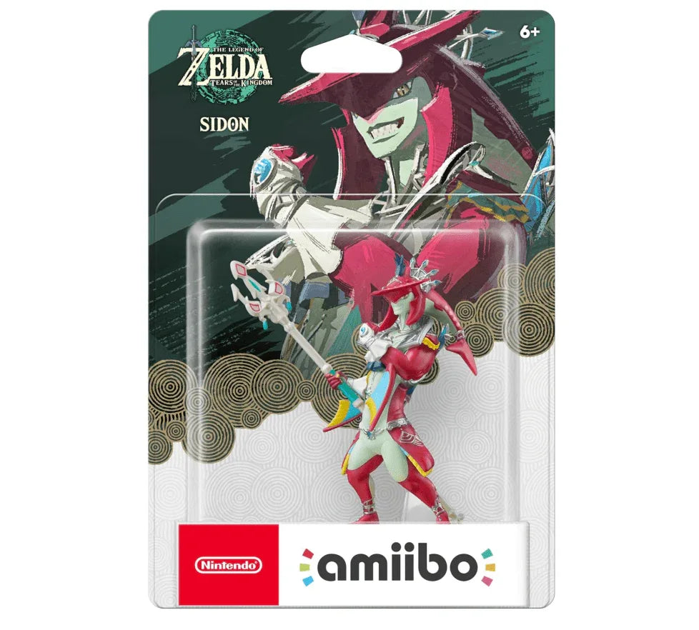 AMIIBO SIDON ZELDA TEARS OF THE KINGDOM CAJA 8/10 EASY GAMES