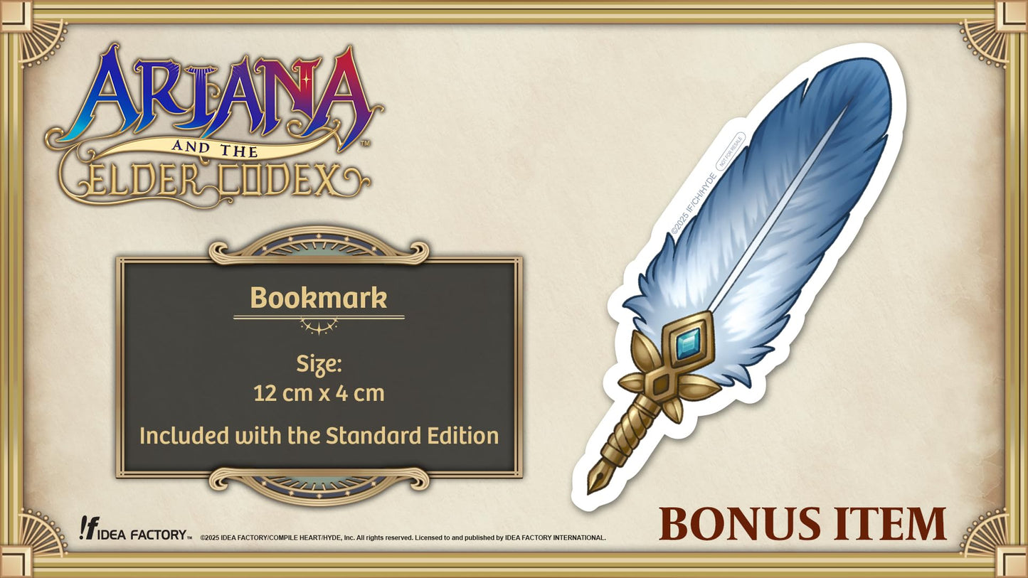 Ariana and the Elder Codex - PlayStation 5 Idea Factory