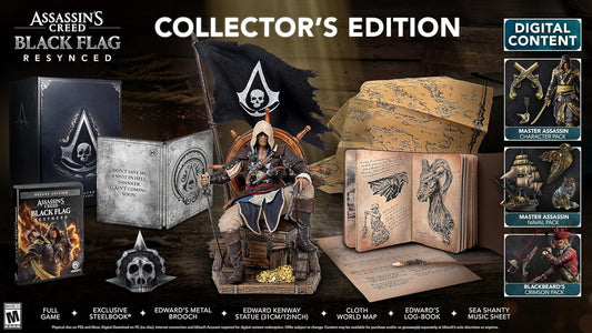 ASSASSIN'S CREED BLACK FLAG RESYNCED COLLECTORS EDITION EASY GAMES