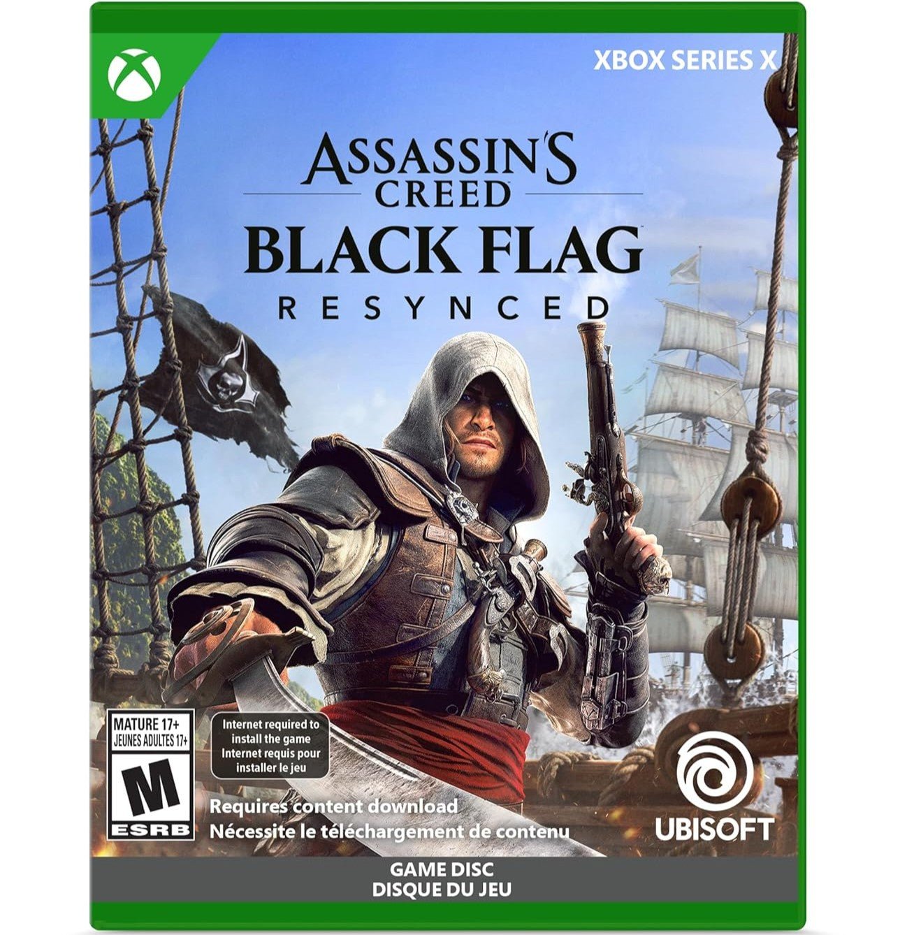 ASSASSIN'S CREED BLACK FLAG RESYNCED XBOX - EASY GAMES