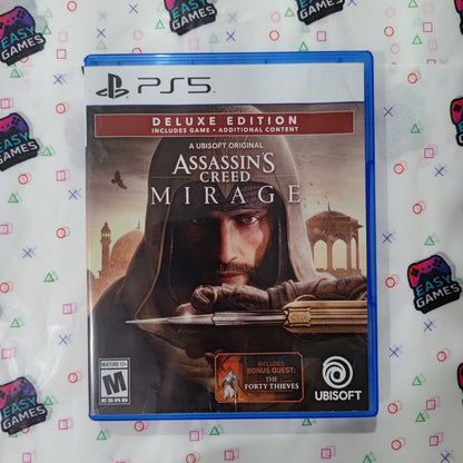 ASSASSIN'S CREED MIRAGE DELUXE EDITION PS5 EASY GAMES