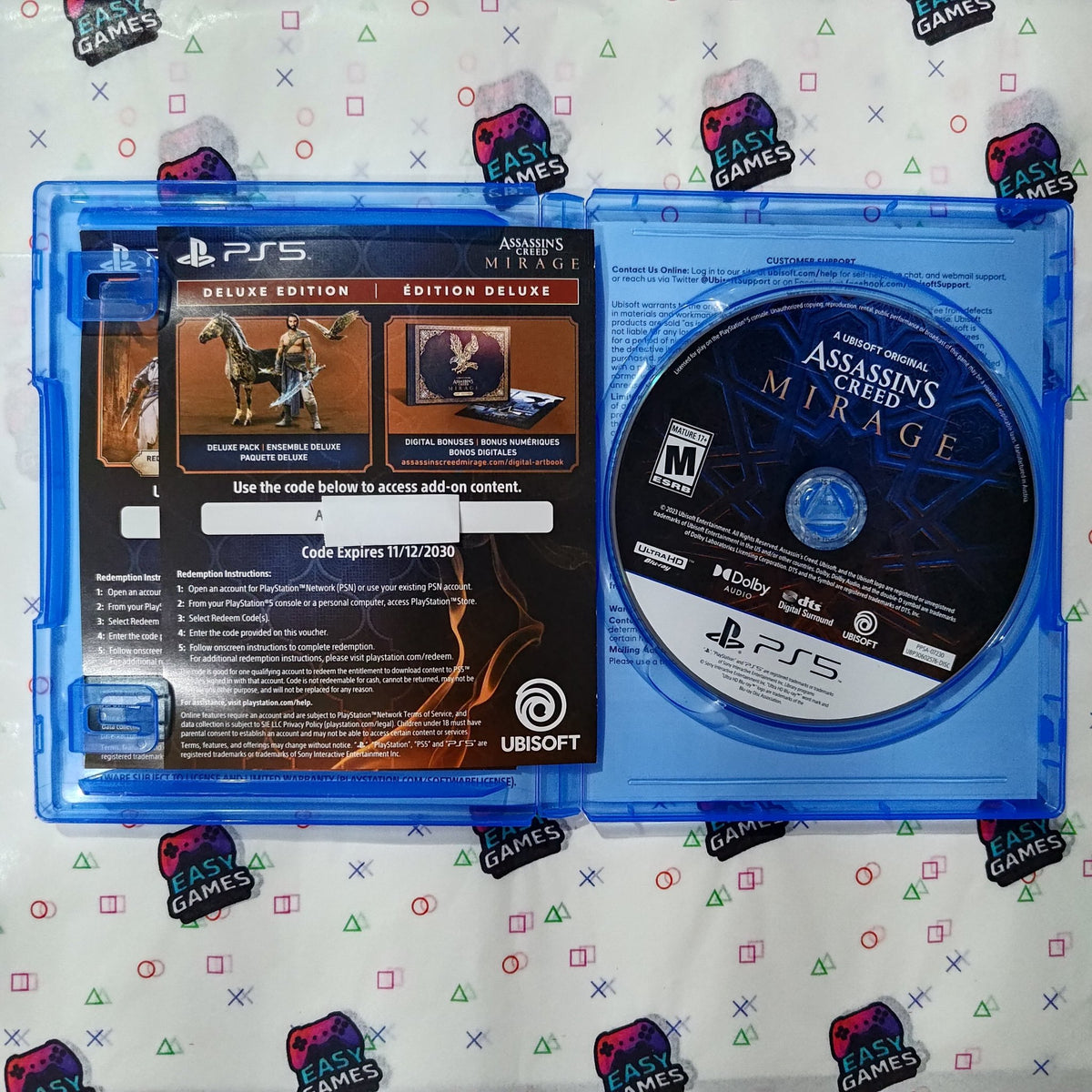 ASSASSIN'S CREED MIRAGE DELUXE EDITION PS5 EASY GAMES