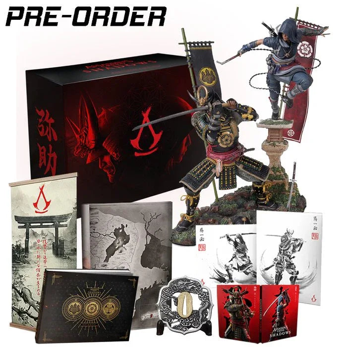 ASSASSIN'S CREED SHADOW COLLECTOR'S PS5 easy video game