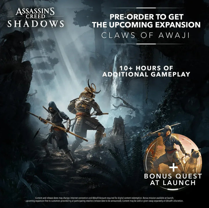 ASSASSIN'S CREED SHADOW LIMITED EDITION PS5 easy video game
