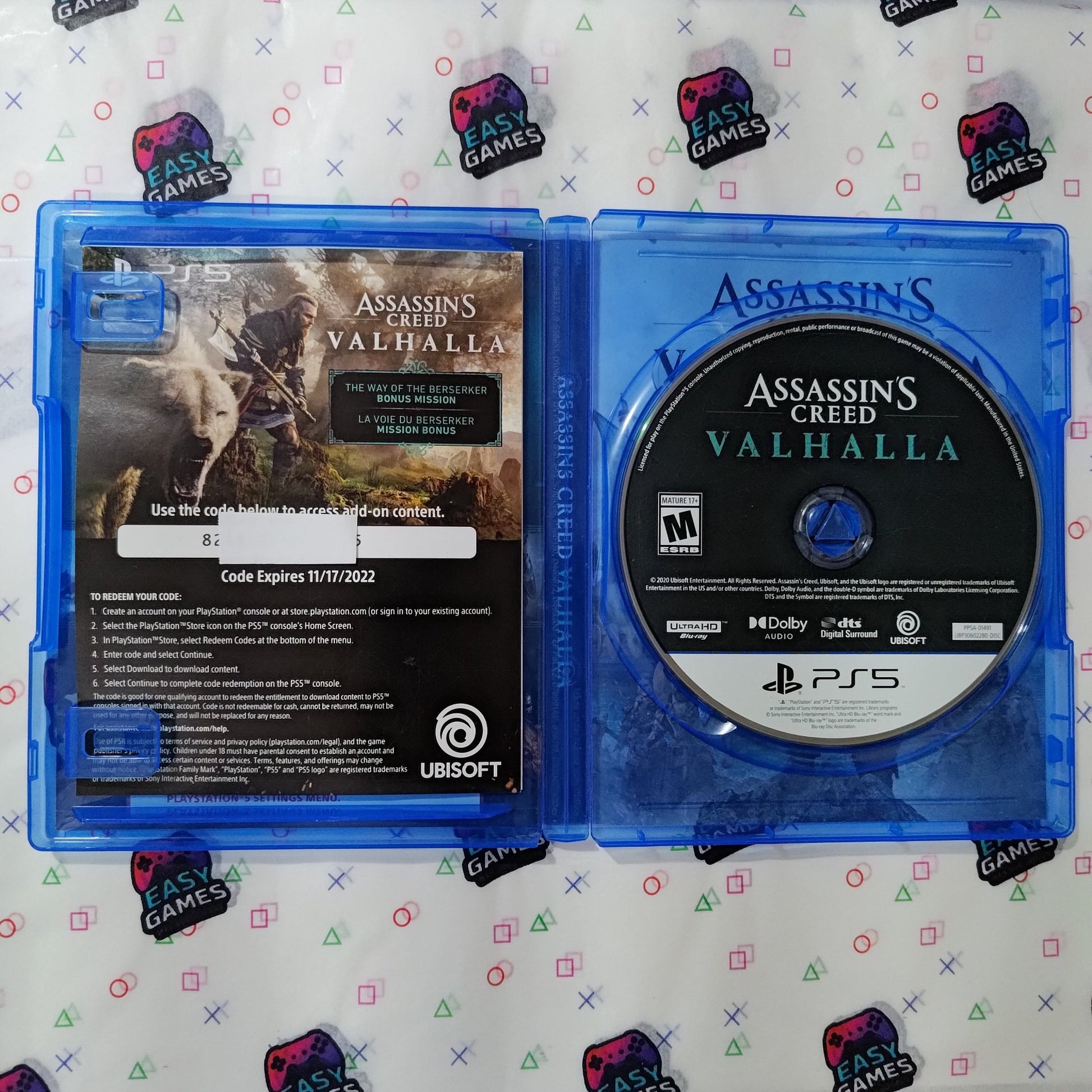 ASSASSIN'S CREED VALHALLA PS5 EASY GAMES