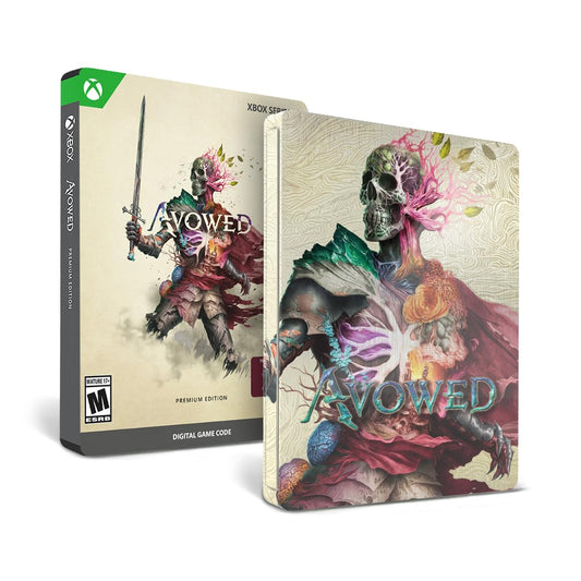 Avowed Premium Edition SteelBook – Xbox Series X|S and PC Digital (Code in Box) - EASY GAMES