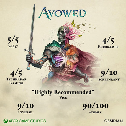 Avowed Premium Edition SteelBook – Xbox Series X|S and PC Digital (Code in Box) Xbox