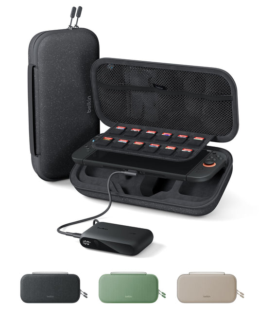 Belkin Nintendo Switch 2 Case w/Integrated 10,000mAh Power Bank Charger - EASY GAMES