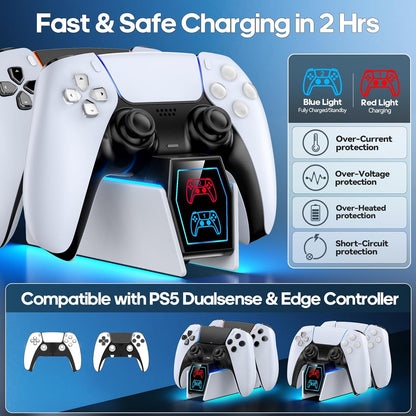 CARGADOR DUALSENSE PS5 EASY GAMES