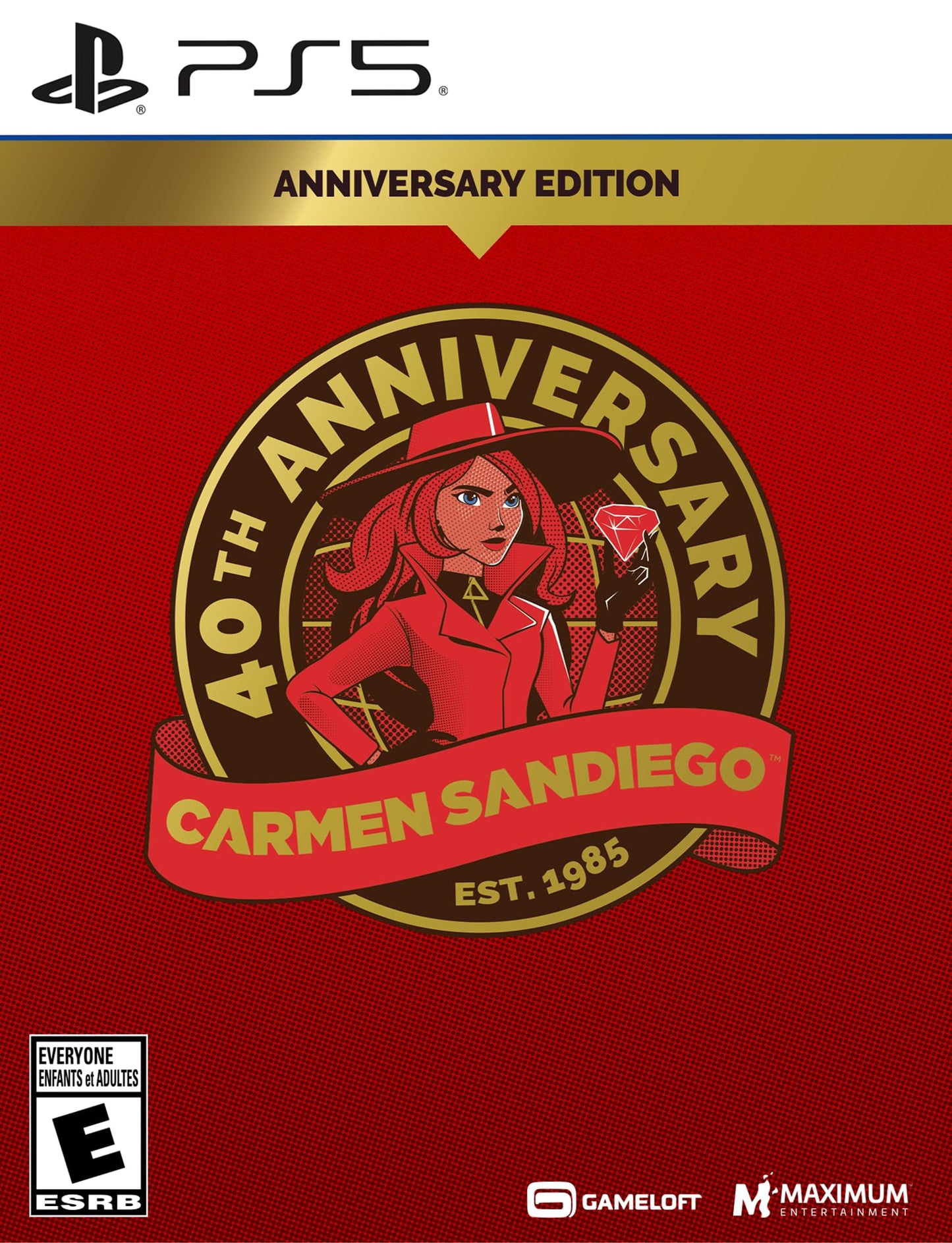 Carmen Sandiego 40th Anniversary Edition PS5 Maximum Entertainment