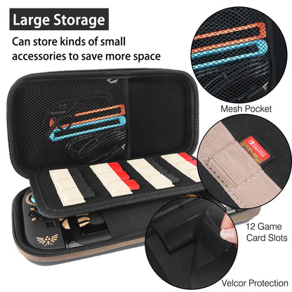 Carrying Case Accessories Bundle for Switch 2 TIKOdirect