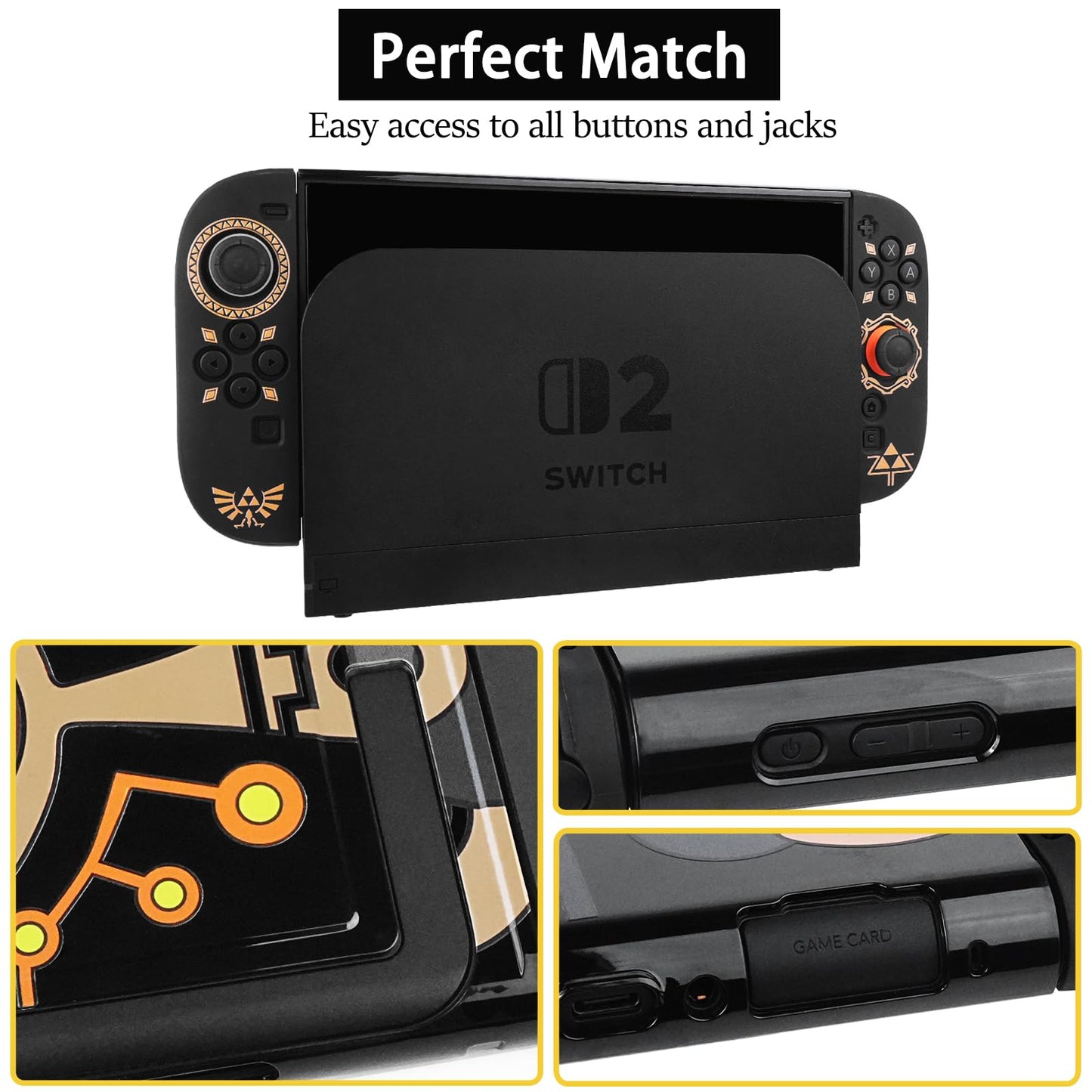 Carrying Case Accessories Bundle for Switch 2 TIKOdirect