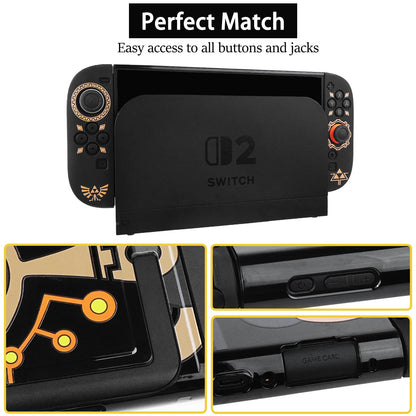 Carrying Case Accessories Bundle for Switch 2 TIKOdirect