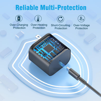 Charger for Nintendo Switch 2-20V 3A 60W AC Adapter Fast Charging MARSDOCK