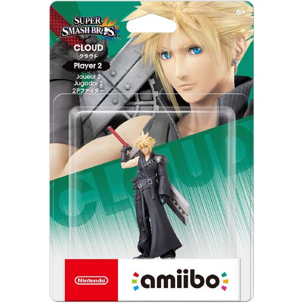 Cloud Advent Children Player 2 – Super Smash Bros Series – amiibo (JPIM) - EASY GAMES
