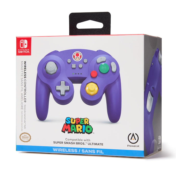 CONTROL POWERA ESTILO GAMECUBE WIRELESS PARA SWITCH 1 y 2 EASY GAMES