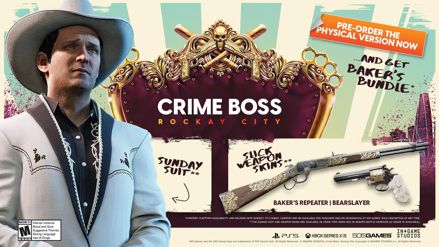 Crime Boss: Rockay City - Xbox Series X 505 Games