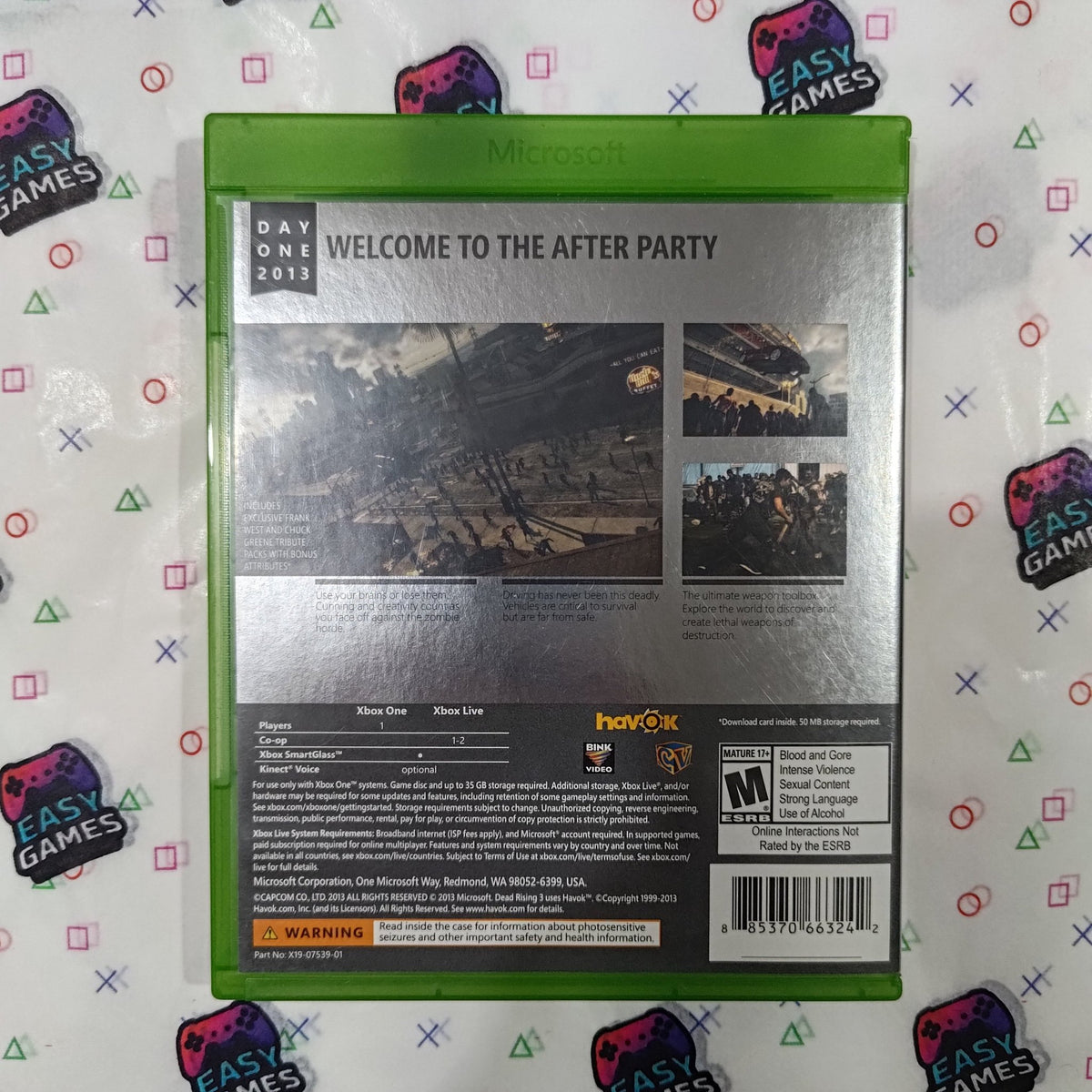 DeadRising 3 Xbox One EASY GAMES