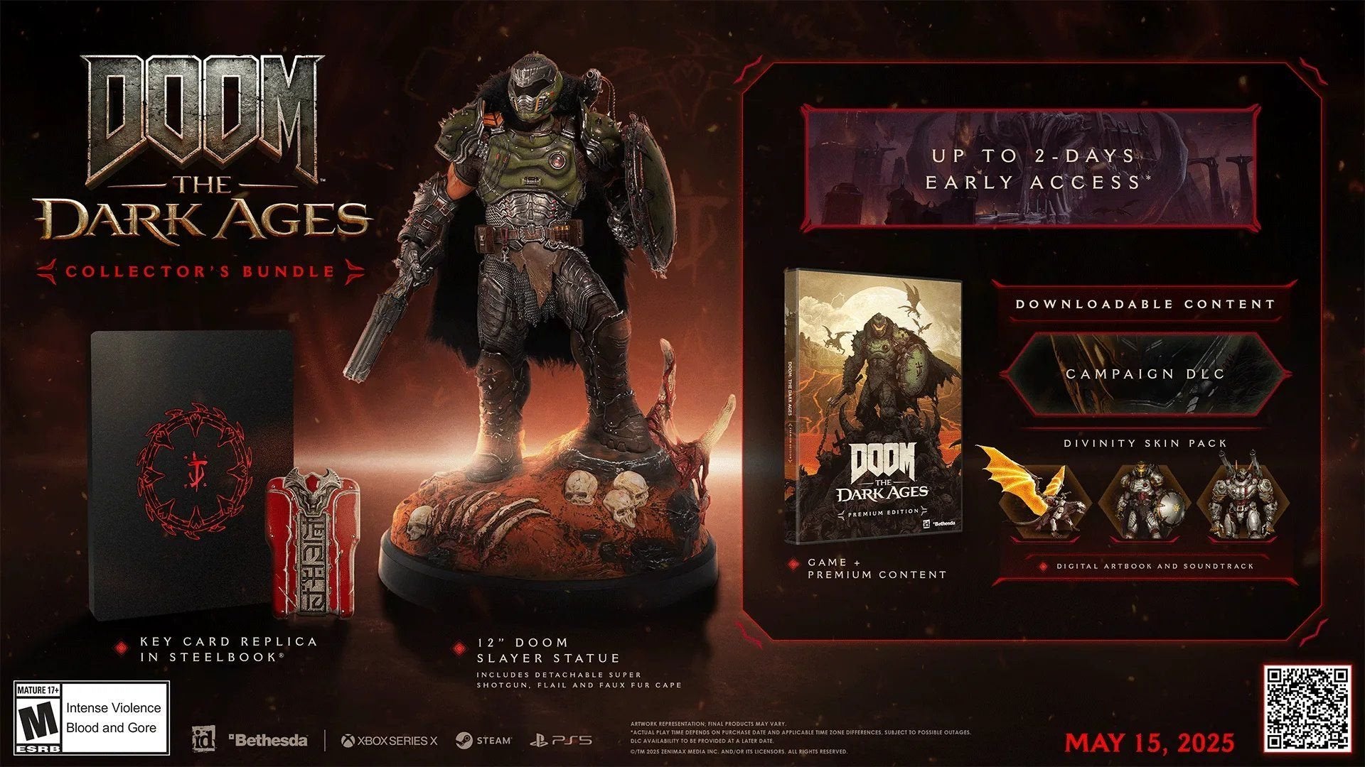 DOOM DARK AGES COLLECTORS EDITION PS5