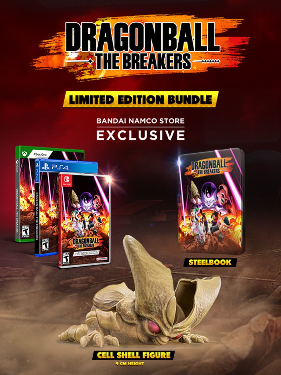 DRAGON BALL THE BREAKERS + STEELBOOK PS4
